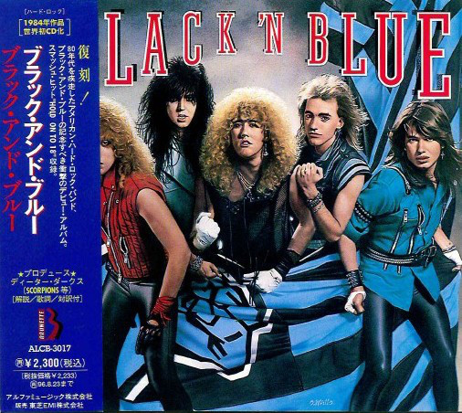 Black 'N Blue ‎– Black 'N Blue [LP] (1984) Reissue Japan Released:1994